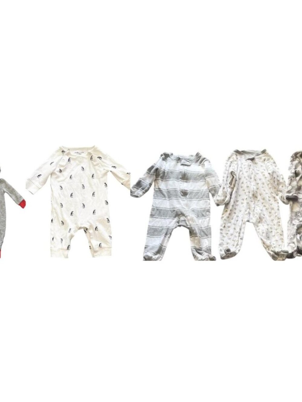 Baby Clothes Lot 0-3 Months Burt’s Bees Janie Jack Cat Jack Bundle